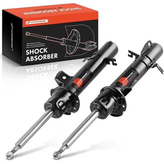 A-Premium Front Pair (2) Strut Assembly Compatible with Mini Cooper Countryman 2011-2016 Cooper Paceman 2013-2016 Driver and Passenger Side