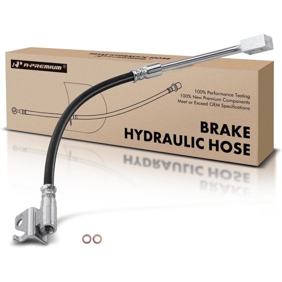 A-Premium Front Passenger Brake Hydraulic Hose Compatible with Select Dodge and Chrysler Models - Stratus 2001-2006, Sebring 2001-2006 - Replace# 4779164AA
