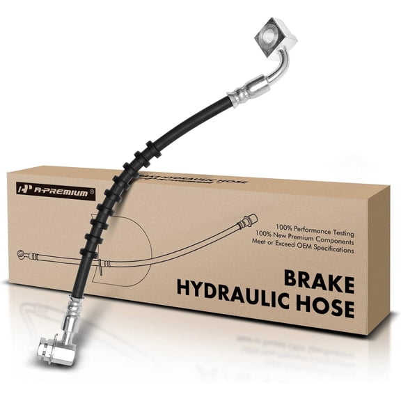 A-Premium Front Passenger Brake Hydraulic Hose Compatible with Select Ford,Mazda and Mercury Models - Ranger 98-11, Explorer 96-01, B3000 98-02/05, B4000 98-09, Mountaineer 97-01, Explorer Sport Trac