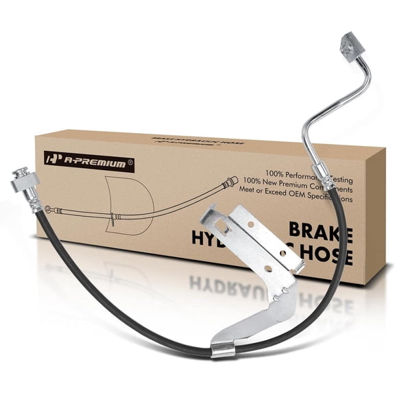 A-Premium Front Passenger Brake Hydraulic Hose Compatible with Select Ford Models - F-250 F250 F-350 F350 F-450 F450 F-550 F550 Super Duty, 2011-2012 - Replace# BC3Z2078D