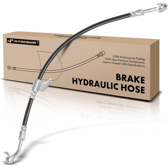 A-Premium Front Passenger Brake Hydraulic Hose Compatible with Select Hyundai and Genesis Models - Genesis 2015-2016, G80 2017-2020, G90 2017-2019 - Replace# 58732B1600
