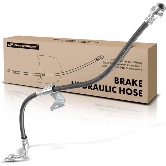 A-Premium Front Passenger Brake Hydraulic Hose Compatible with Select Hyundai and Genesis Models - Genesis 2015-2016, G80 2017-2020 - Replace# 58732B1100