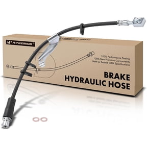 A-Premium Front Passenger Side Brake Hydraulic Hose Compatible with Select Chevy and GMC Models - Equinox/Terrain 2010 2011 2012 2013 2014 2015 2016