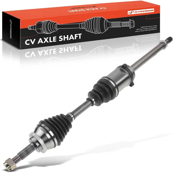 A-Premium Front Passenger Side CV Axle Shaft Assembly Compatible with Nissan Sentra 1991-1994/2000-2001 200SX 1995-1997 Lucino 1996-1997 NX Tsuru