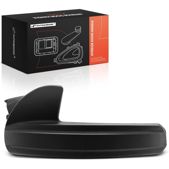 A-Premium Front Passenger Side Interior Door Handle Compatible with Freightliner 108SD 2012-2018, 114SD 2012-2019, 122SD 2014-2017, Cascadia 2019-2020, Coronado 2014-2020, M2 106, M2 112, S2G, Black