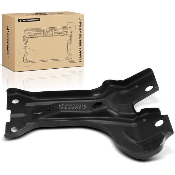 A-Premium Front Radiator Core Support Compatible with Volkswagen Jetta 2019 2020 2021 2022 2023, Radiator Support Bracket Panel, Replace# 17A805567