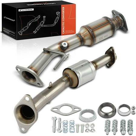 A-Premium Front and Rear 2-PC Catalytic Converter Kit Direct-Fit Compatible with Nissan NV200 2013-2020 & Chevrolet City Express 2015-2018, 2.0L, E.P.A. Compliant