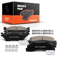 thumbnail image 1 of A-Premium Front & Rear Ceramic Disc Brake Pads Set Compatible with Select Ford Models - For F-150 2012-2020 with Hardware 8 Pcs, 1 of 9
