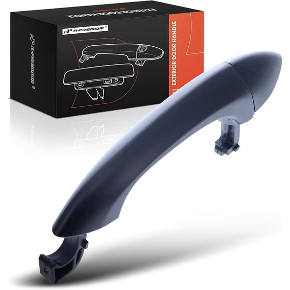 A-Premium Front or Rear Driver or Passenger Side Exterior Door Handle Compatible with Chevrolet Cruze 2016-2019, Trailblazer 2021, Without Passive Entry, Primed Black, Replace# 13597143
