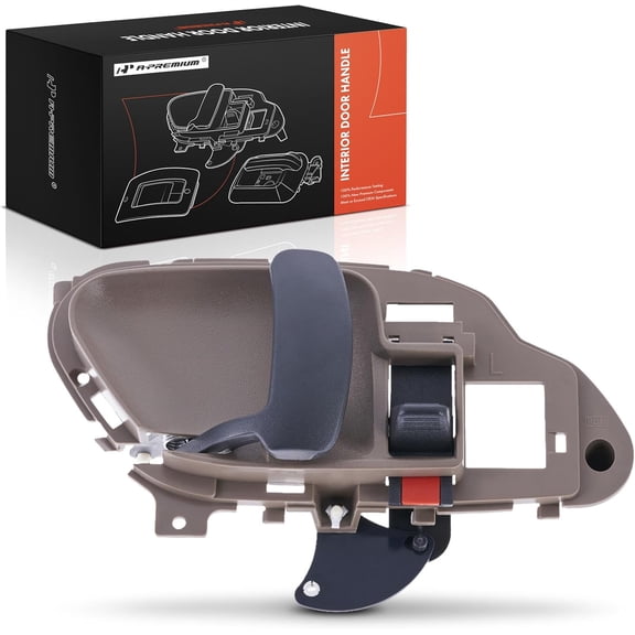 A-Premium Front or Rear Driver Side Interior Door Handle Compatible with Chevrolet Tahoe, C1500, C1500 Suburban, C2500, C2500 Suburban, C3500, C3500 HD & GMC Yukon & Cadillac Escalade, Textured Brown