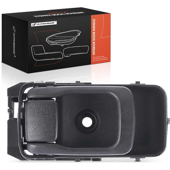 A-Premium Front or Rear Driver Side Interior Door Handle Compatible with Nissan Frontier 1998-2004, Xterra 2000-2004, Textured Black, Replace# 80671-8Z402, 80671-9Z802