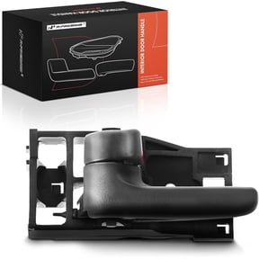 A-Premium Front or Rear Left Driver Side Interior Door Handle Compatible with Toyota Tundra 2004 2005 2006 Crew Cab Pickup, Dark Gray, Replace# 69206-0C030-B1