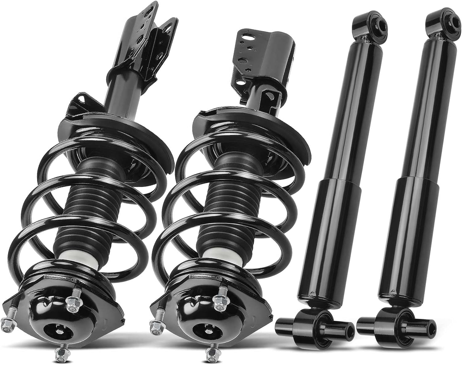A-Premium Front and Rear Pair Complete Strut Assembly Shock Absorber Compatible with Buick Enclave 08-12 & Chevrolet Traverse 09-12 & GMC Acadia 07-12 & Saturn Outlook 07-10