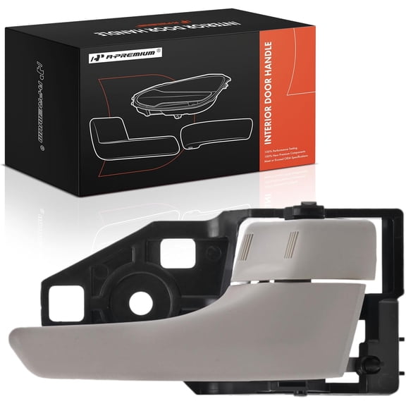 A-Premium Front or Rear Passenger Side Interior Door Handle Compatible with Toyota Camry 2012-2017, RAV4, Prius, Tacoma, Highlander, Sienna, Avalon, Venza, Prius Plug-in, Prius V & Scion tC, Beige