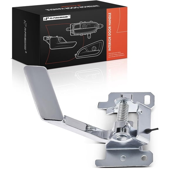 A-Premium Front or Rear Right Passenger Side Interior Door Handle Compatible with Buick Regal 1988-1996 & Oldsmobile Cutlass Supreme 1988-1994, Chrome, Replace# 20566244