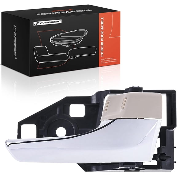 A-Premium Front or Rear Right Passenger Side Interior Door Handle Compatible with Toyota Camry 2012-2017, RAV4, Prius, Tacoma, Highlander, Sienna, Avalon, Venza, Prius Plug-in, Prius V & Scion tC