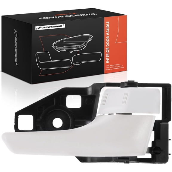 A-Premium Front or Rear Right Passenger Side Interior Door Handle Compatible with Toyota Camry, RAV4, Prius, Tacoma, Highlander, Sienna, Avalon, Venza, Prius Plug-in, Prius V & Scion tC, Gray