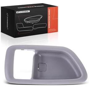 A-Premium Front or Rear Right Passenger Side Interior Door Handle Compatible with Toyota Tundra 2004-2006 Crew Cab, Sequoia 2001-2007, Gray, Replace# 69277-AC010-B1