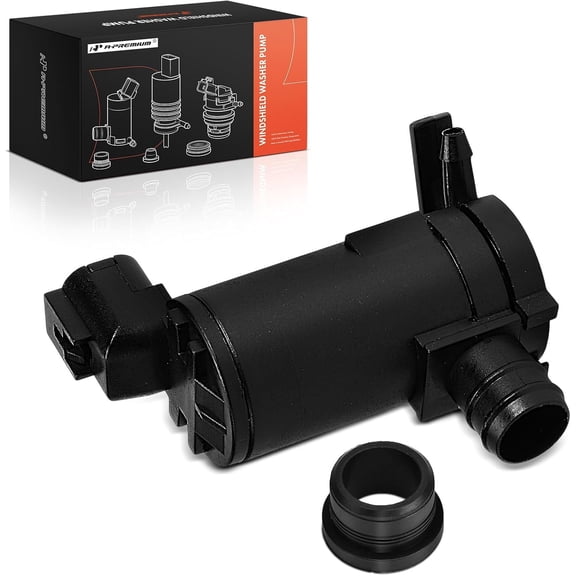 A-Premium Front or Rear Windshield Washer Pump Compatible with Nissan Altima 1993-2006, Sentra, Frontier, Pathfinder, Pathfinder Armada, Maxima, Xterra, 240SX & Infiniti FX35, FX45, G20, I30, I35