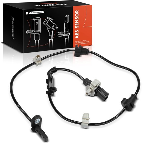 A-Premium Front Right ABS Wheel Speed Sensor Compatible with Honda Models - HR-V HRV 2023 2024, 2.0L