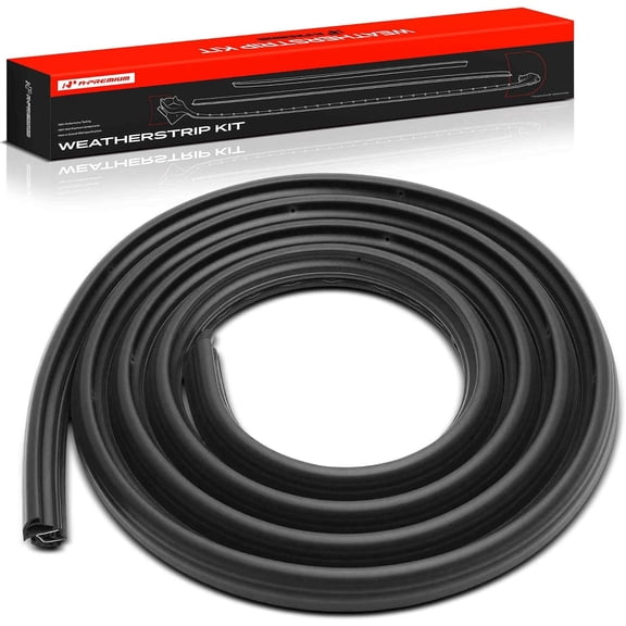 A-Premium Front Right Car Door Weather Stripping Seal Strip | Compatible with Chevrolet Tahoe, Suburban 1500/2500, Avalanche & GMC Yukon, Yukon XL 1500/2500 & Cadillac Escalade