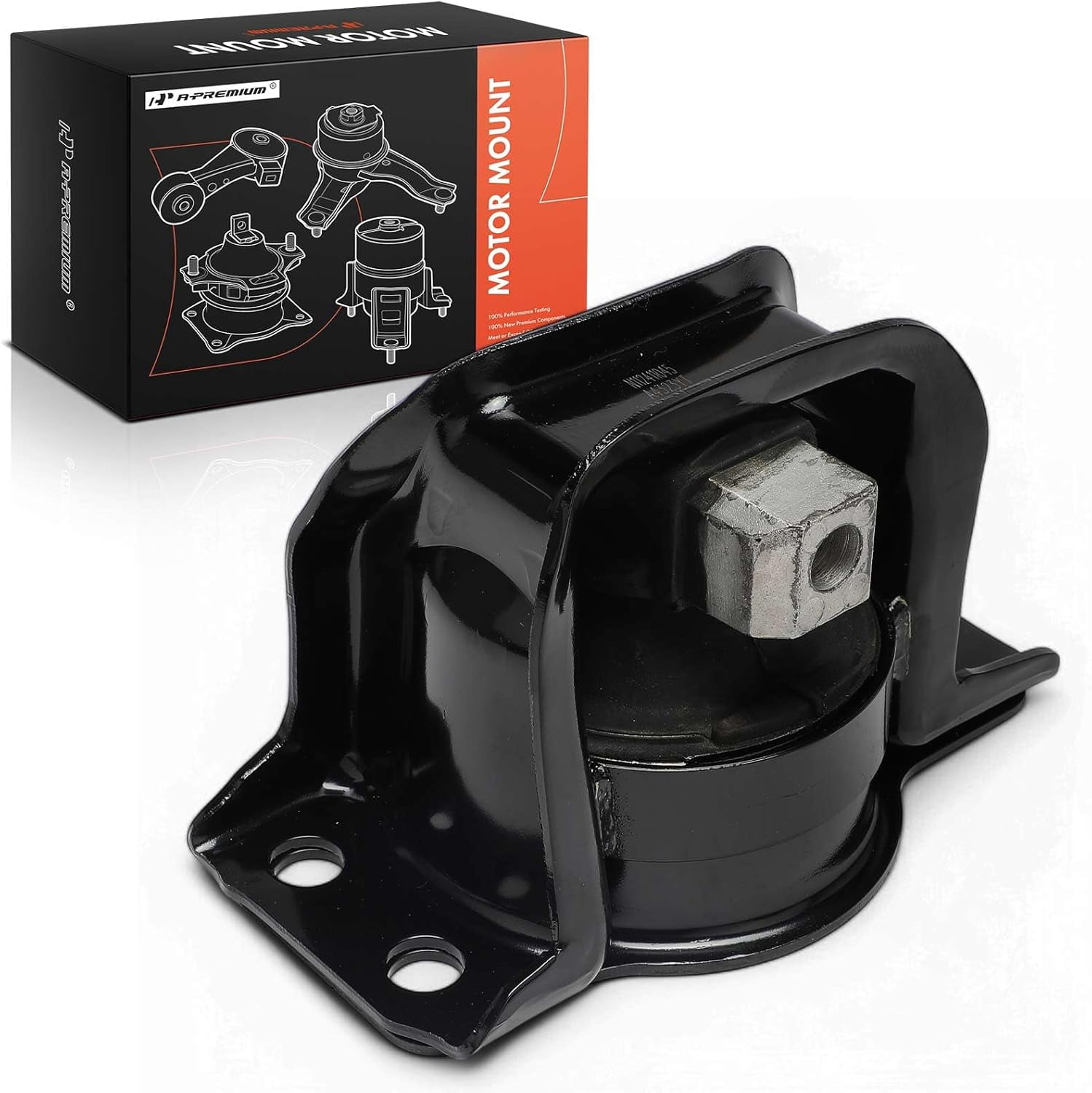 A-Premium Front Right Engine Motor Mount Compatible with Nissan Versa 2007-2012 1.8L, NV200 2013-2021 2.0L, Cube 2009-2014 1.8L & Chevrolet City Express 2015-2018 2.0L, Passenger Side