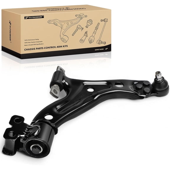 A-Premium Front Right Lower Control Arm, with Ball Joint & Bushing, Compatible with Chevrolet Spark 2016-2022