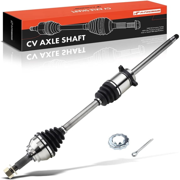 A-Premium Front Right Passenger Side CV Axle Shaft Assembly Compatible with Nissan Quest 2004-2009 V6 3.5L