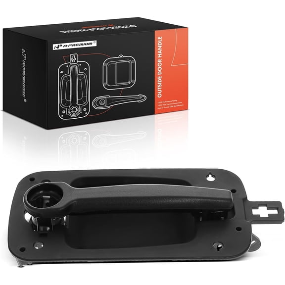 A-Premium Front Right Passenger Side Exterior Door Handle Compatible with International Harvester 4100, 4200, 4200LP, 4400, 4400LP, 7300, 7400, 7500, 7600, 7700, 8500, 8500 TranStar, 8600 SBA, Black