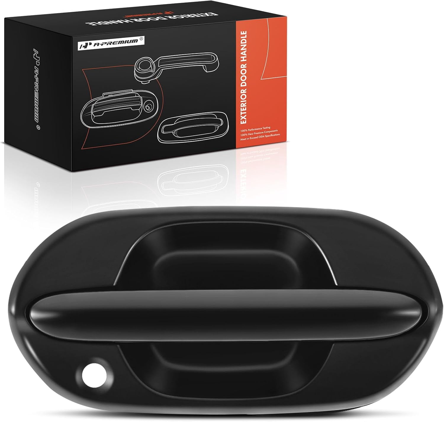 A-Premium Front Right Passenger Side Exterior Door Handle with Keyhole ...
