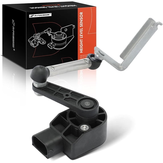 A-Premium Front Right Passenger Side Headlight Height Level Sensor Compatible with - 2011-2015 - Jeep WK2 Series Grand Cherokee & Dodge Durango