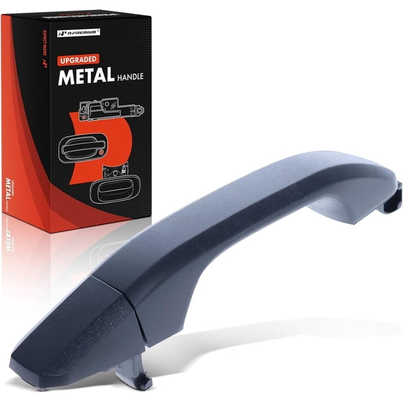 A-Premium Front Right Passenger Side Upgraded Metal Exterior Door Handle Compatible with Chevrolet Silverado 1500 LD 2500 3500 4500 5500 HD, Colorado & GMC Sierra 1500 Limited, Canyon, Textured Black