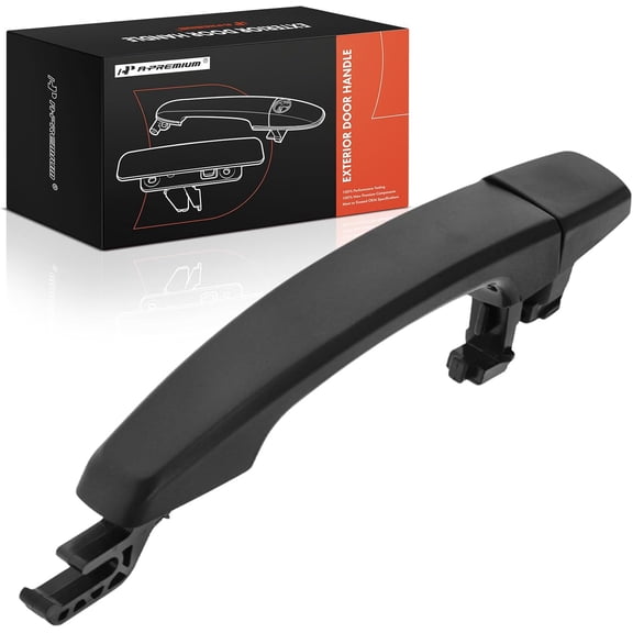A-Premium Front Right or Rear Left or Rear Right Exterior Door Handle Compatible with Chevrolet Malibu, Cruze, Camaro, Sonic, Volt, Caprice & Buick Encore, Regal & Cadillac SRX, Textured Black