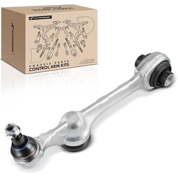 A-Premium Front Right Rearward Lower Control Arm, with Ball Joint & Bushing, Compatible with Mercedes-Benz S400 10-13, S450 08-11, S550 07-13, S600 07-13, S63 AMG 07-13