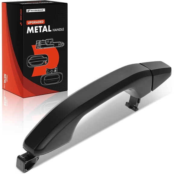 A-Premium Front Right Upgraded Metal Exterior Door Handle Compatible with Chevy Silverado 1500 2500 3500 HD, Tahoe, Colorado, Suburban & GMC Sierra, Yukon XL, Canyon & Cadillac Escalade, Primed Black