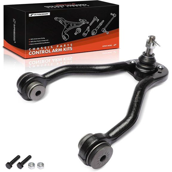 A-Premium Front Right Upper Control Arm,with Ball Joint & Bushing, Compatible with Chevrolet Tahoe 1995-2000, Astro, K1500 K2500 Suburban & GMC Yukon, K1500 K1500 Suburban, Safari & Cadillac Escalade