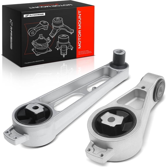 A-Premium 2PCS Front Right Upper and Lower Motor Mount Set Compatible with Chrysler PT Cruiser 2001-2010, Neon 2000-2002 & Dodge Plymouth, L4 2.0L 2.4L