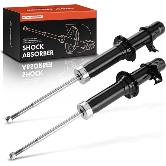 A-Premium Front Shock Absorber Compatible with Honda CR-V 1997 1998 1999 2000 2001 Driver and Passenger Side