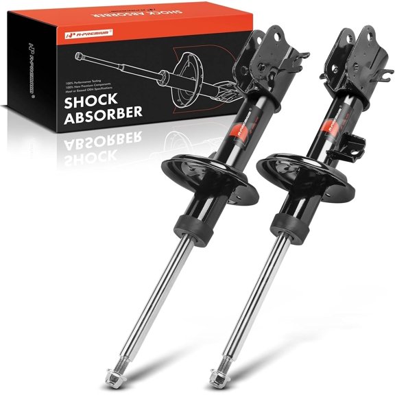 A-Premium Front Shock Absorber Strut Assembly Compatible with Chevrolet Spark 2013 2014 2015 2-PC Set