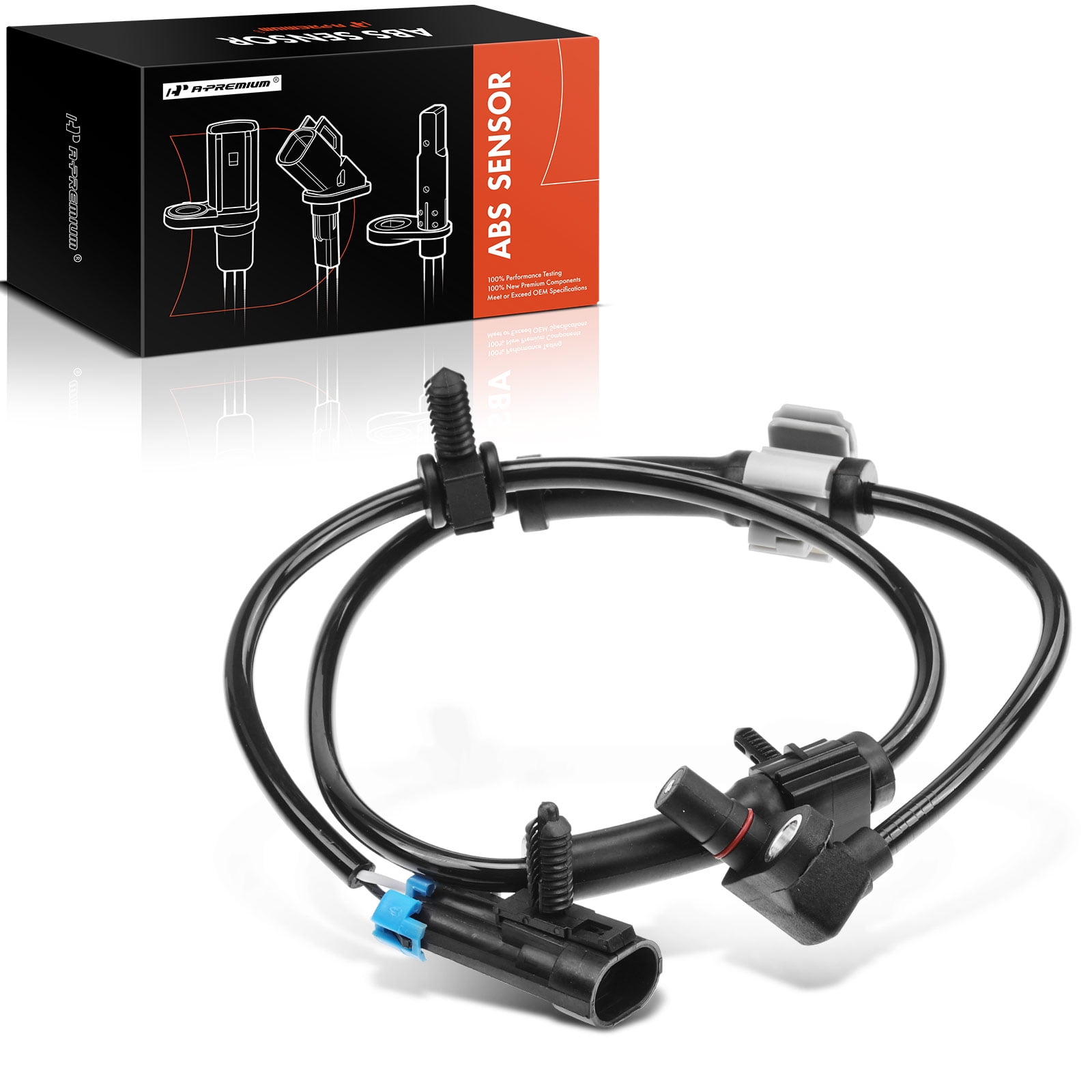 ECCPP Rear Left Right ABS Wheel Speed Sensor ABS Sensor Brake Sensor F ECCPP Rear Left Right ABS Wheel Speed Sensors Compatible With 1998