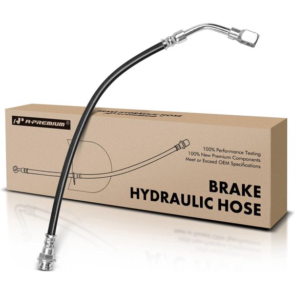 A-Premium Front Side Brake Hydraulic Hose Compatible with Select Chevy, Buick, Pontiac and Oldsmobile Models - Impala, Monte Carlo, Venture, Allure, Century, LaCrosse, Regal, Grand Prix, Montana