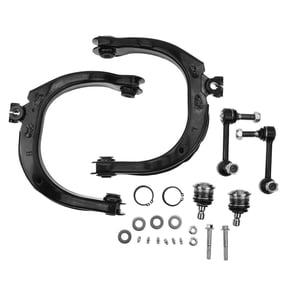 A-Premium Front Side Control Arms with Ball Joint Compatible with Chevrolet Trailblazer SSR GMC Envoy Saab 9-7x Buick Rainier Isuzu Oldsmobile 6-PC Set Fits select: 2004-2007 BUICK RAINIER CXL