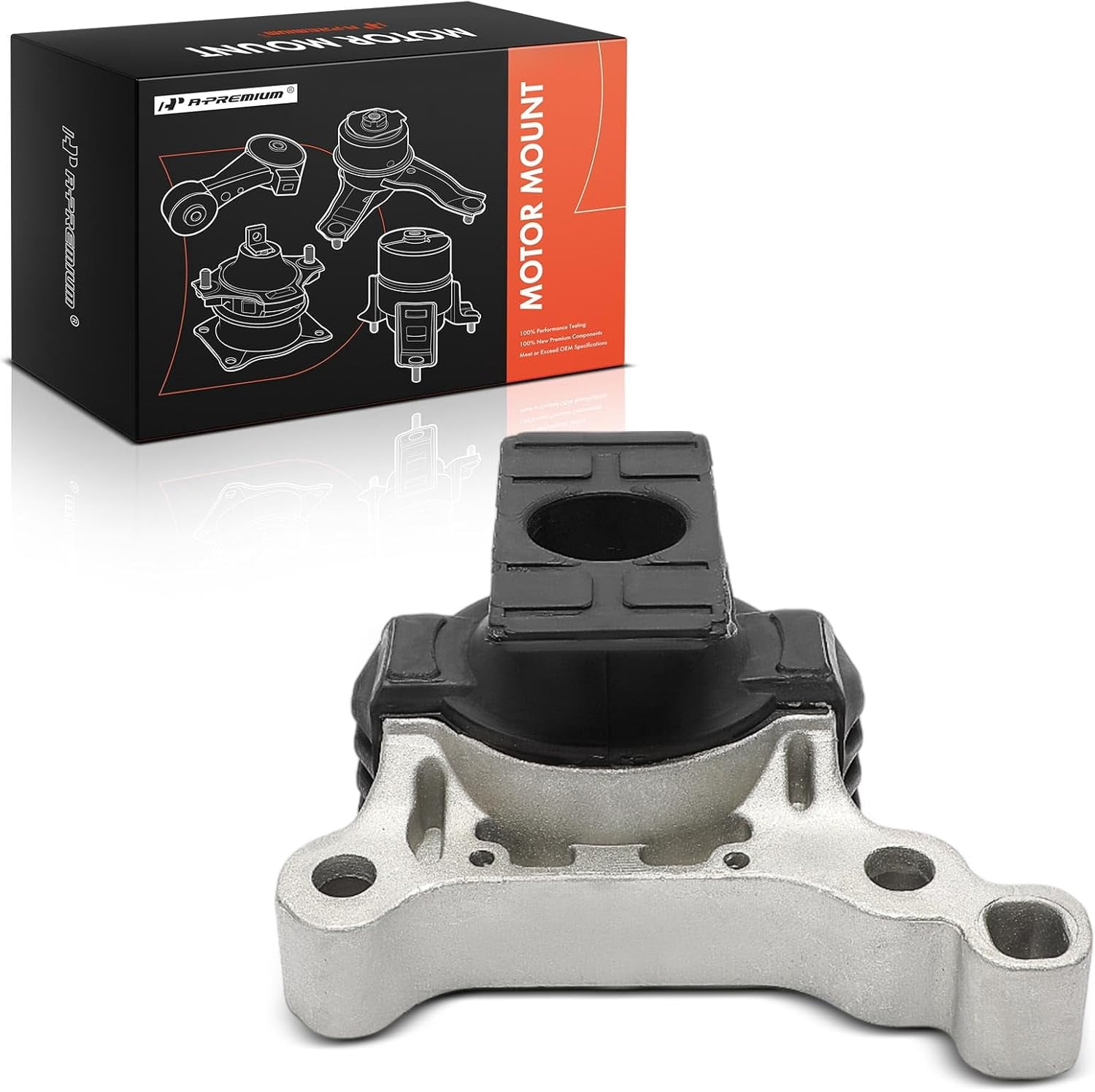 A-Premium Front Side Engine Motor Mount Compatible with Ford Escape 2013-2019, Transit Connect 2014-2016, 1.5L 1.6L