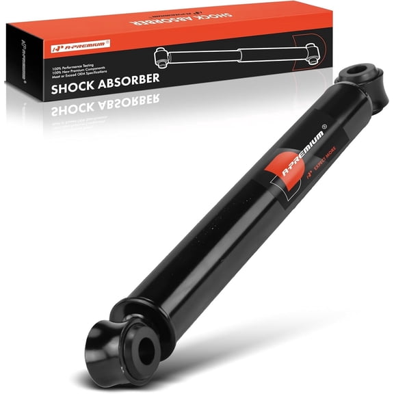 A-Premium Front Steering Damper Stabilizer Compatible with Ford F-250/F-350 Super Duty 1999-2004 4WD, Excursion 2000-2005 4WD, F-450/F-550 Super Duty 1999-2004