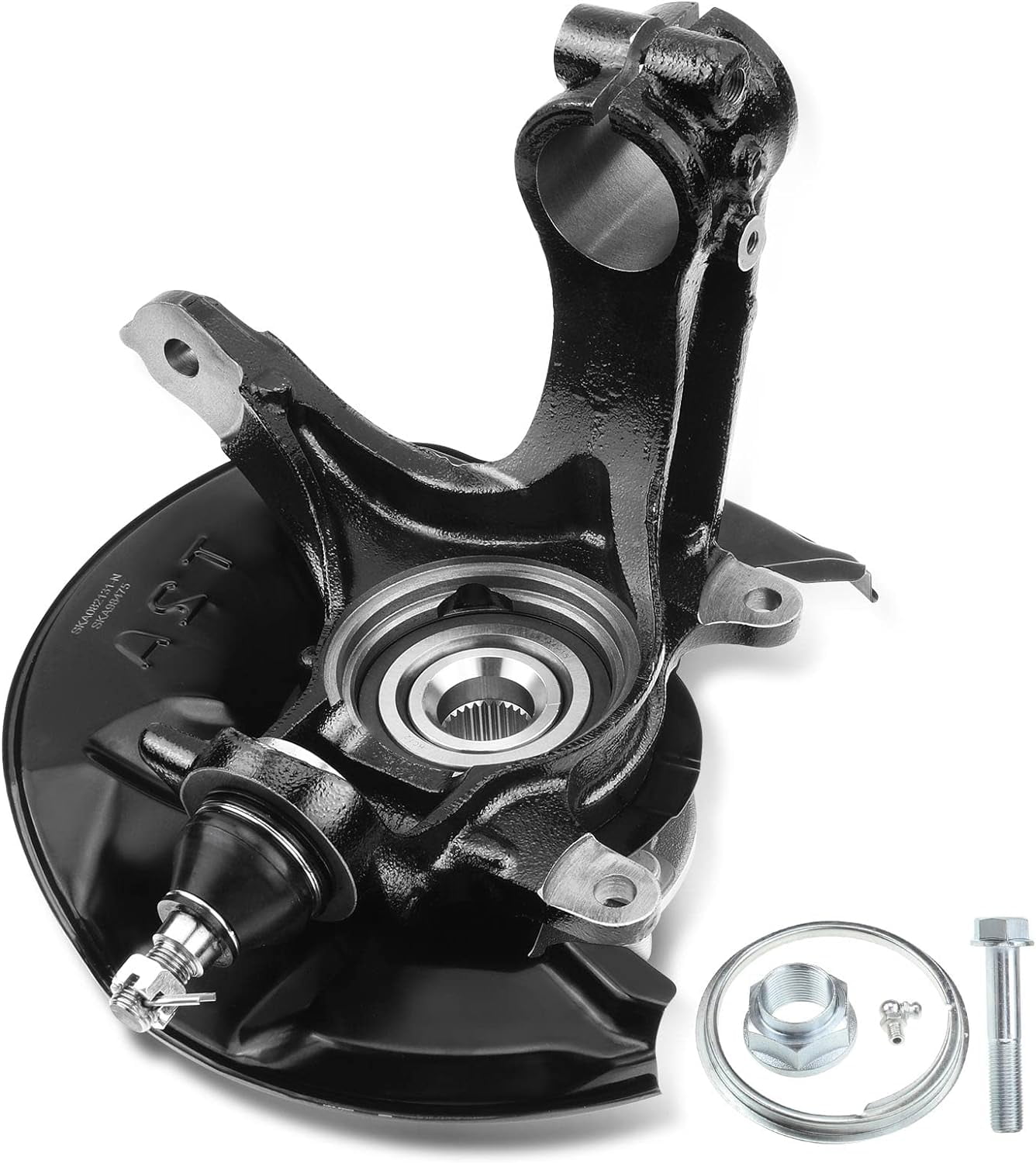 A-Premium Front Left Steering Knuckle & Hub Assembly – For 2003-2006 Toyota Matrix AWD, 5-Lug
