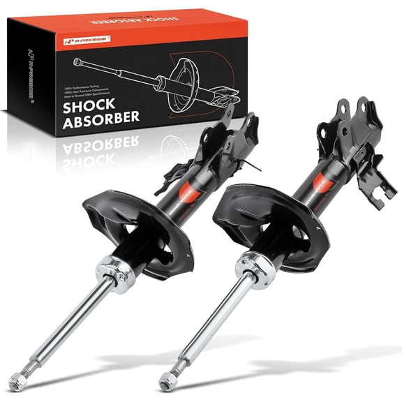 A-Premium Front Suspension Shock Absorber Strut Assembly Compatible with Nissan Sentra 2002 2003 2004 2005 2006