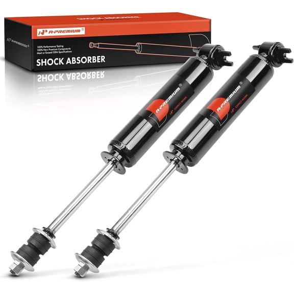 A-Premium Front Suspension Shock Strut Absorbers Compatible with Chevrolet Impala, Caprice & Dodge Dakota, Durango & Ford Crown Victoria & GMC Safari & Mercury Grand Marquis, 2-PC Set