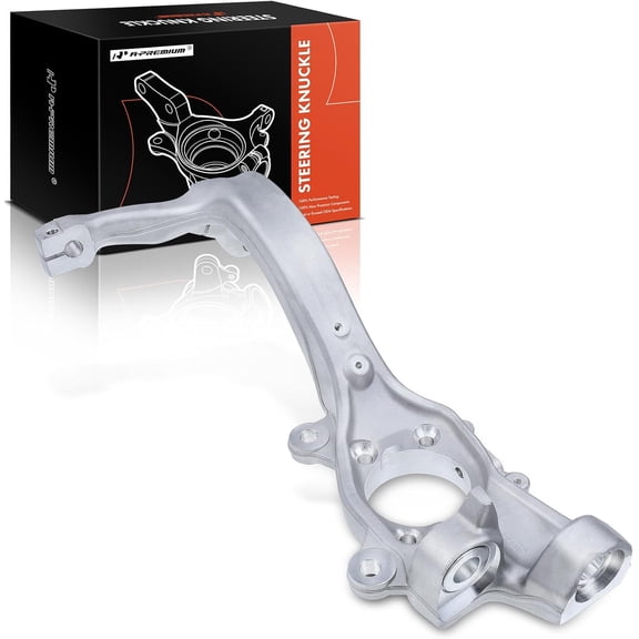 A-Premium Front Suspension Steering Knuckle Compatible with Audi A6 2006-2011, A6 Quattro 2005-2011, Left Driver Side