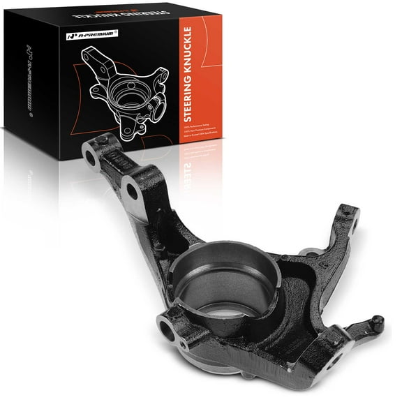 A-Premium Front Suspension Steering Knuckle Compatible with Hyundai Elantra 2011-2012 1.8L & Veloster 2012 1.6L, Right Passenger Side, Replace # 517163X000, 517163X001
