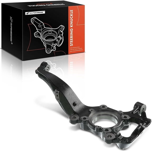 A-Premium Front Suspension Steering Knuckle Spindle Compatible with Ford F-150 F150 2010-2014 Left Driver Side